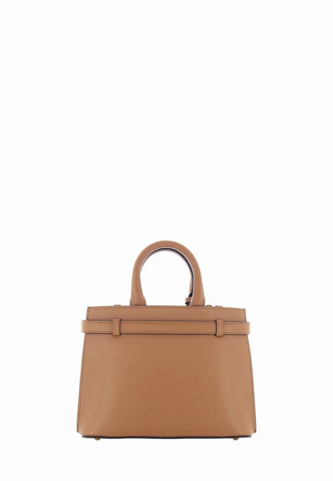 Sac a main Lancel Faubourg suede A14399 20 CAMEL