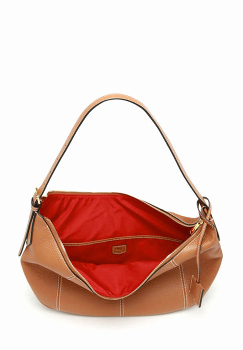 Sac bandouliere Lancel Victoire A13994 20 CAMEL