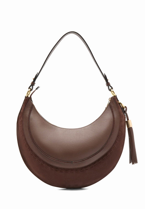 Sac bandouliere Lancel Hoboheme A14219 3Q NOIX DE COCO