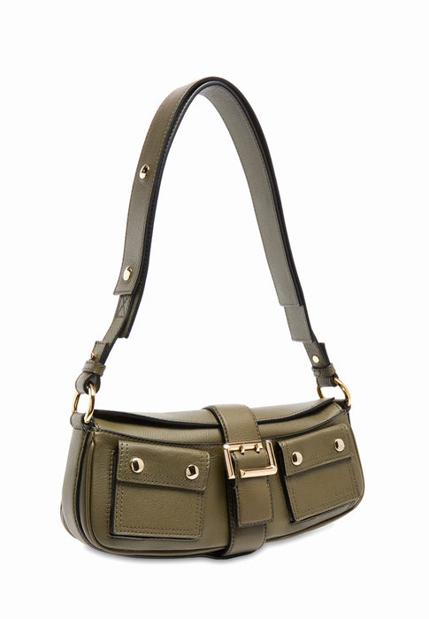 Sac bandouliere Lancel Multipocket A14223 YY KAKI FONCE