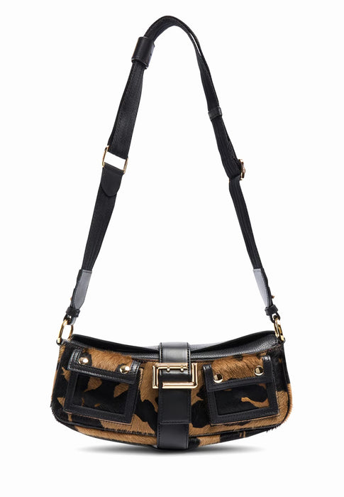 Sac bandouliere Lancel Multipocket pony cow A14247 KZ MULTICO BLACK