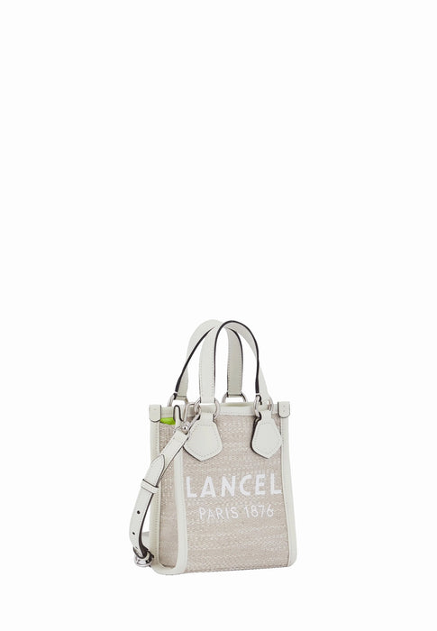 Sac cabas Lancel Summer tote A12334 5Z NATUR BLANC