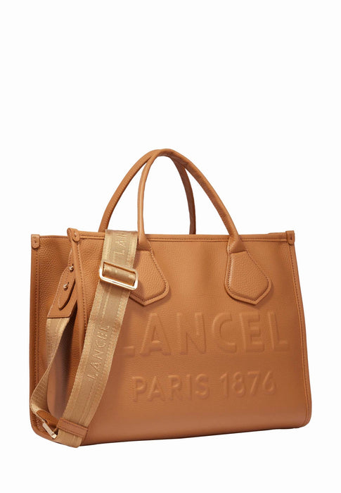 Lancel Sac cabas Jour lancel A12996 20 camel 20 CAMEL