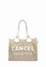 Lancel Sac cabas Summer tote A13310 5z natur white 5Z NATUR WHITE