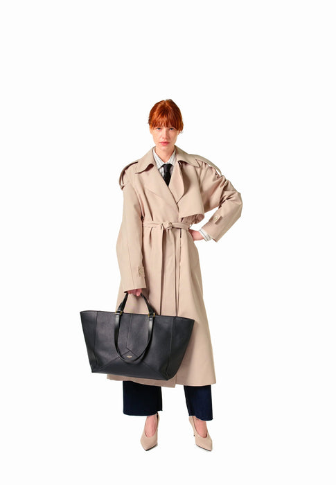 Sac cabas Lancel Enveloppe de lancel A13698 10 NOIR