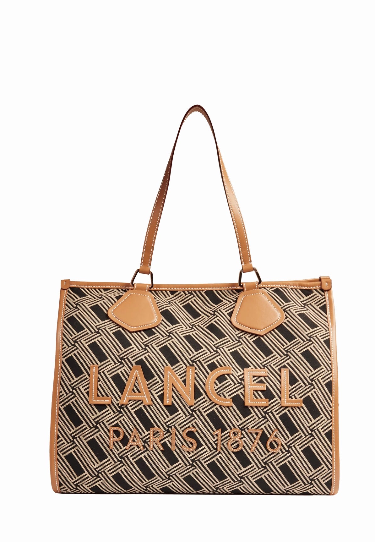 Sac cabas Lancel Summer tote naimation monogramme — Maroquinerie