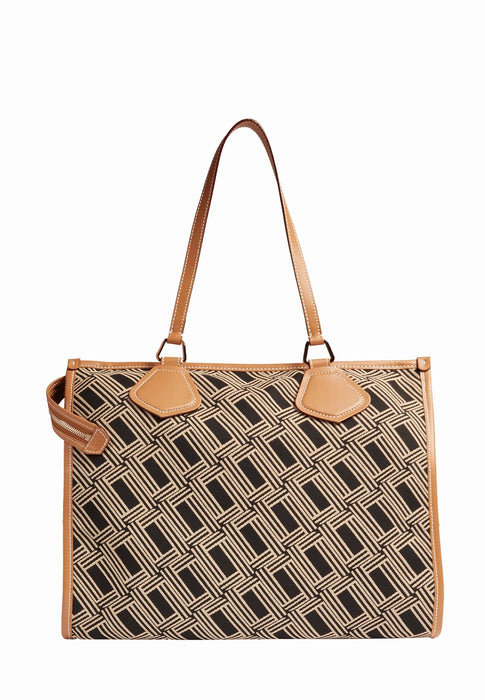 Sac cabas Lancel Summer tote naimation monogramme — Maroquinerie
