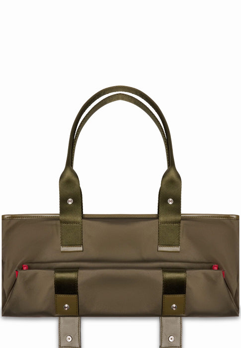 Sac cabas Lancel Mistral rollable A13995 YY KAKI FONCE