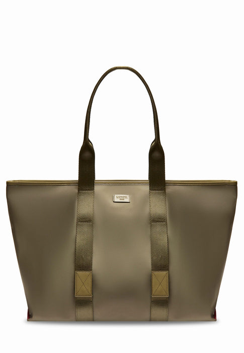 Sac cabas Lancel Mistral rollable A13996 YY KAKI FONCE