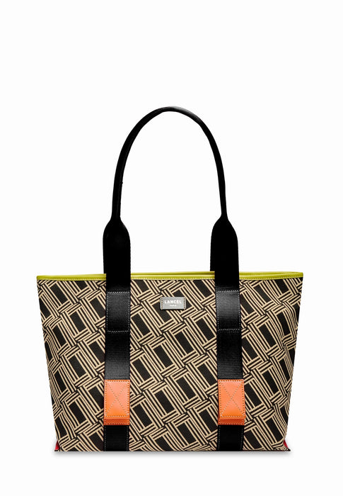 Sac cabas Lancel Mistral rollable A13997 KZ MCO BLACK
