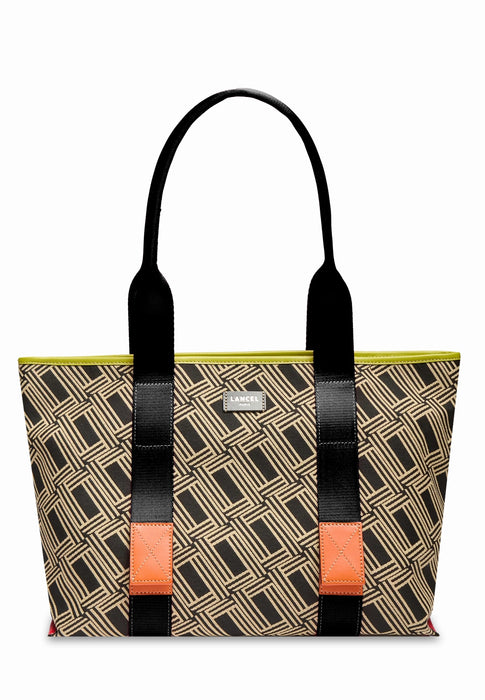 Sac cabas Lancel Mistral rollable A13998 KZ MCO BLACK