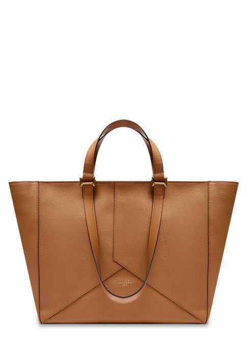 Sac cabas Lancel Enveloppe de lancel A14021 20 CAMEL