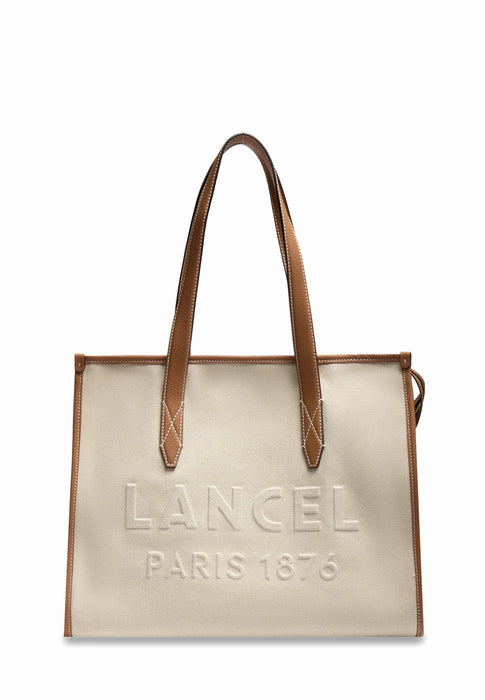 Sac cabas Lancel Jour animation A14028 Y5 NATUREL CAMEL