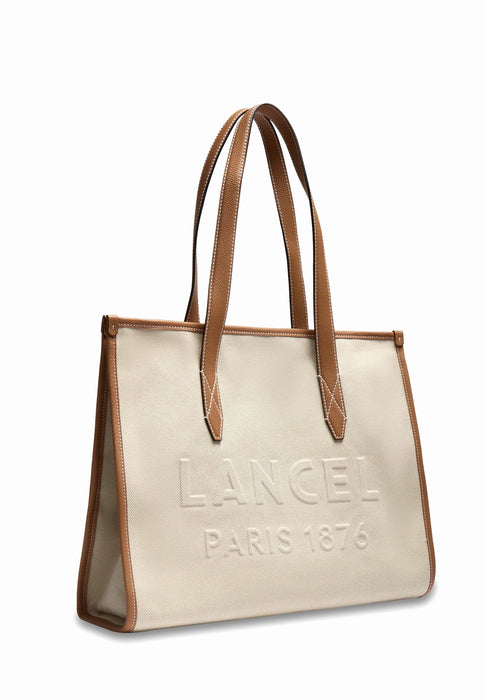 Sac cabas Lancel Jour animation A14028 Y5 NATUREL CAMEL