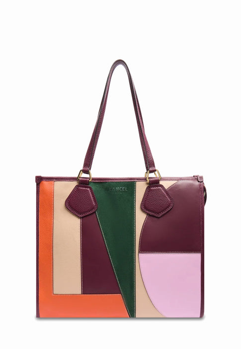 Sac cabas Lancel Jour animation A14241 5W MULTICO VERT