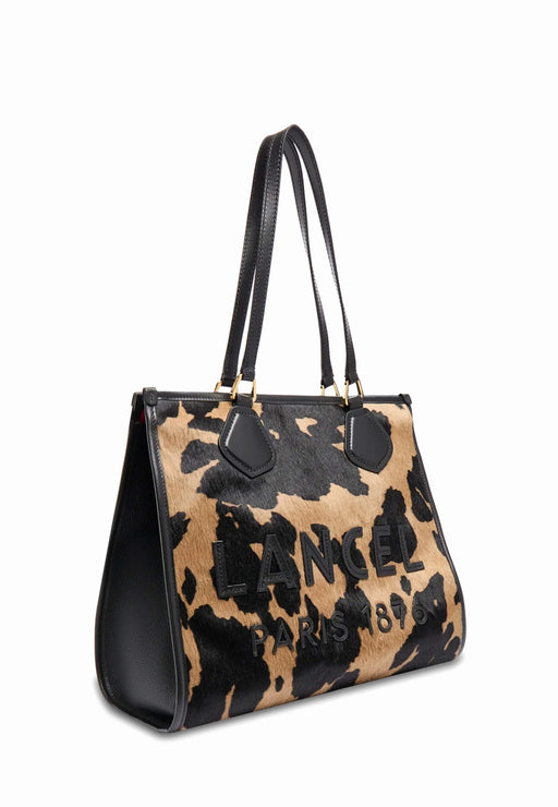 Sac cabas Lancel Cabas pony cow A14249 KZ MULTICO BLACK