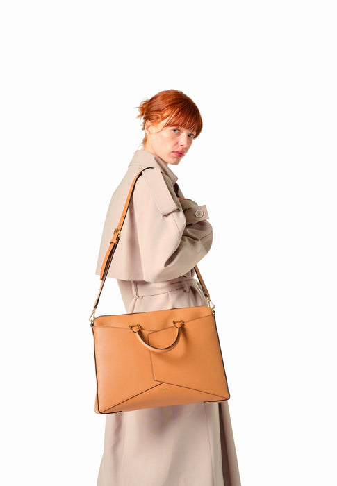 Sac ordinateur Lancel Enveloppe de lancel A13704 20 CAMEL