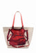 Tote bag Lancel 150 ans A14372 FV NATURAL RED