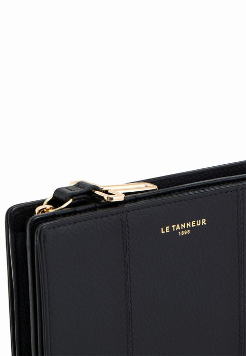 Petite maroquinerie Le tanneur Juliette Tjet3303 N01 NOIR