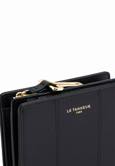Petite maroquinerie Le tanneur Juliette Tjet3302 N01 NOIR