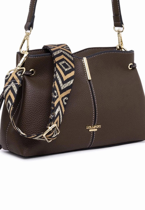 Sac bandouliere Lollipops Taloum S321262 H0DX MARRON