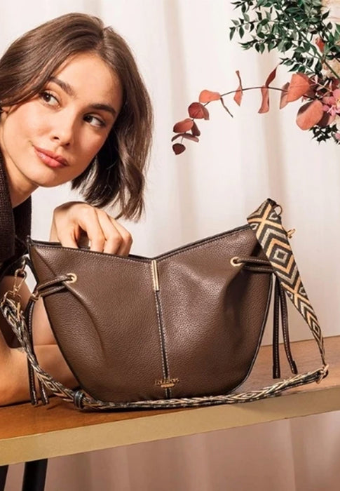 Sac bandouliere Lollipops Taloum S321264 H0DX MARRON