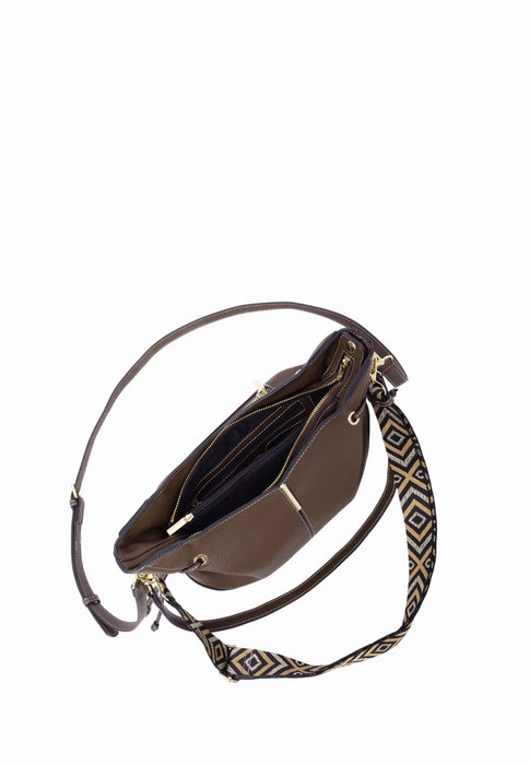 Sac bandouliere Lollipops Taloum S321264 H0DX MARRON