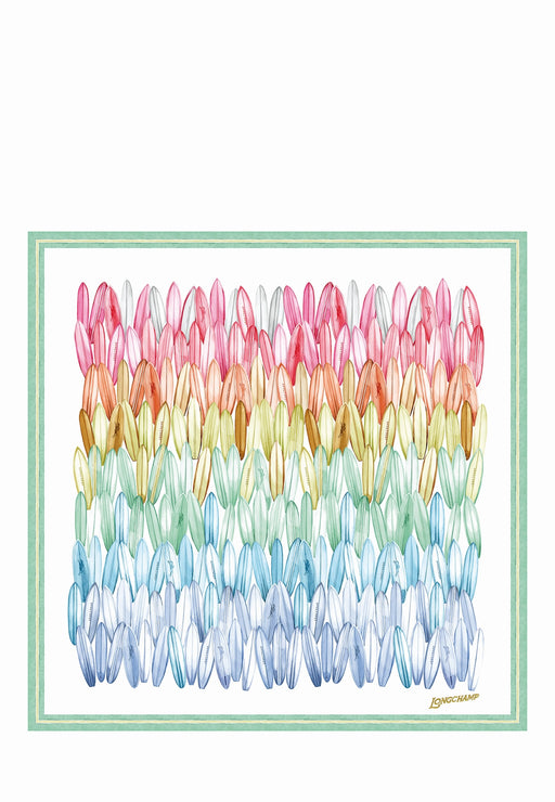 Carre de soie Longchamp Soie 50673gso M36 RAINBOW