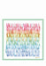 Carre de soie Longchamp Soie 50673gso M36 RAINBOW