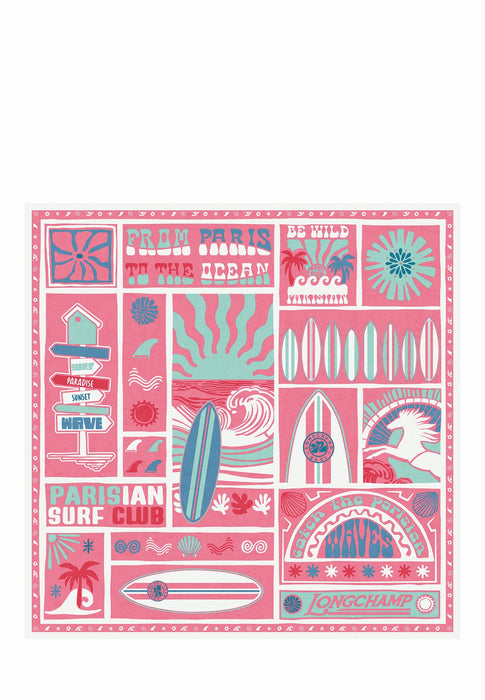 Accessoires Longchamp Soie M35 crevette M35 CREVETTE