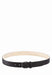 Ceinture femme Longchamp Amazone matelassé 001 noir 001 NOIR