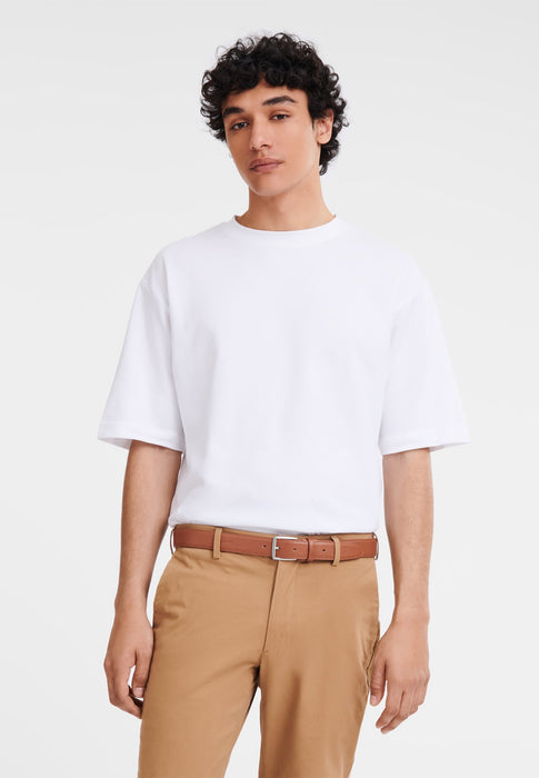 Ceinture homme Longchamp Le foulonne 7700021 F72 CARAMEL