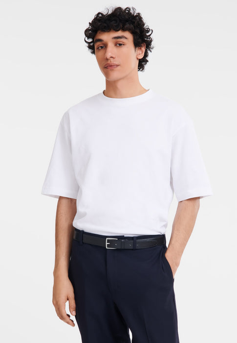 Ceinture homme Longchamp Le foulonne 7700021 NOIR