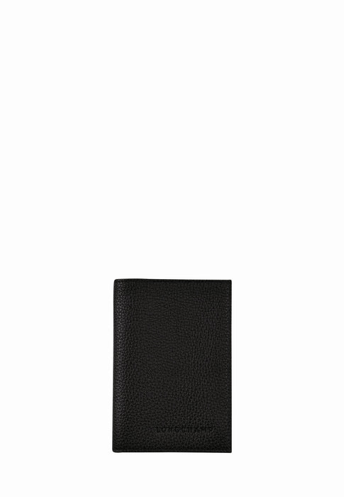 Etui passeport Longchamp Le foulonne 3416021 001 NOIR