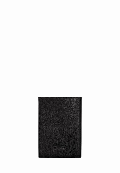 Etui passeport Longchamp Le foulonne 3416021 001 NOIR