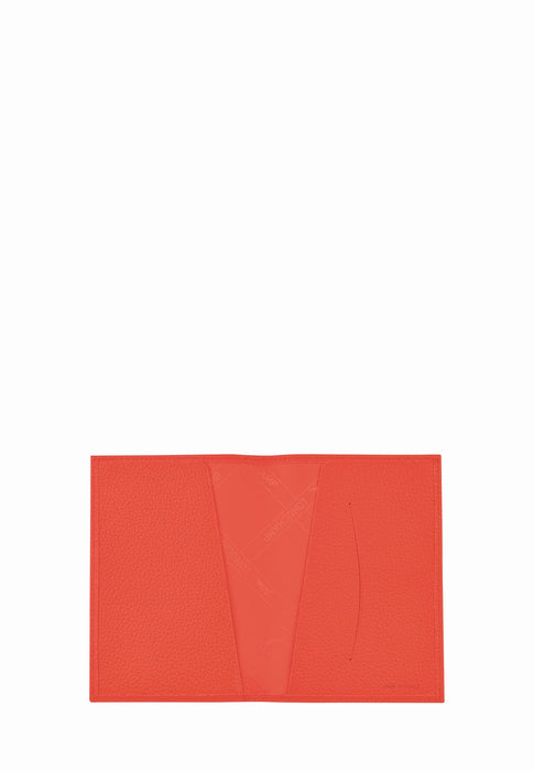 Etui passeport Longchamp Le foulonne 3416021 017 ORANGE