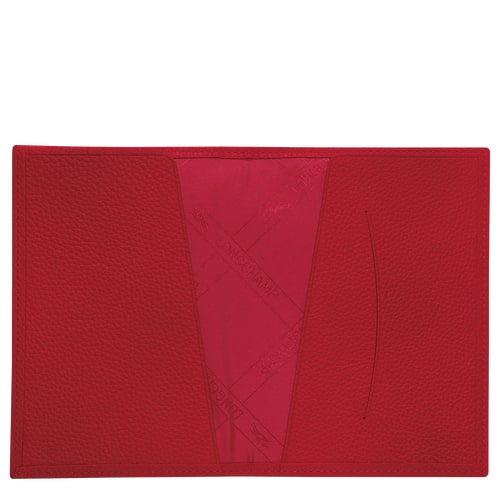 Etui passeport Longchamp Le foulonne 3416021 545 ROUGE