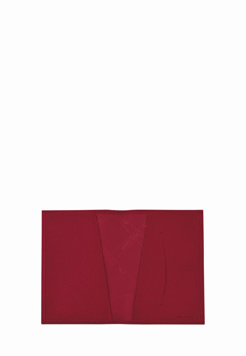 Etui passeport Longchamp Le foulonne 3416021 548 ROUGE