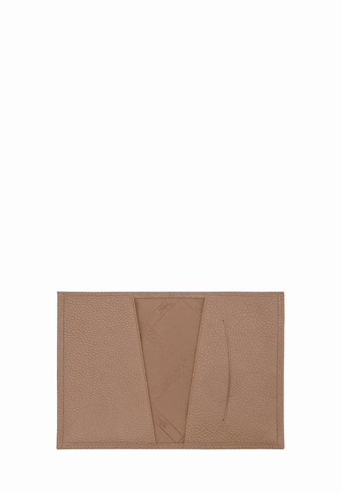 Etui passeport Longchamp Le foulonne 3416021 M13 BISCUIT