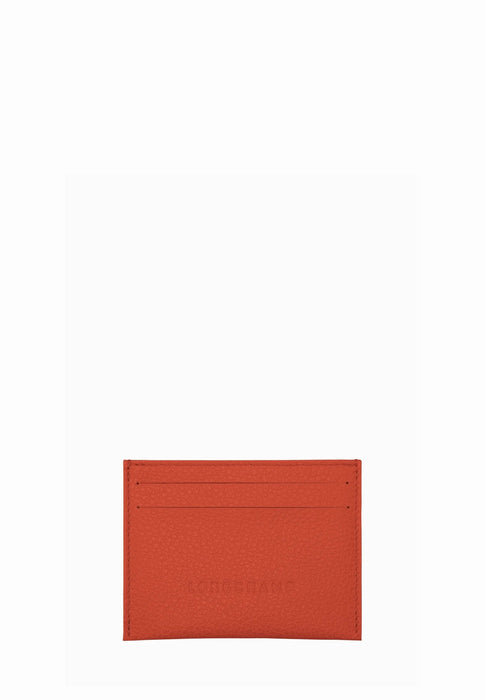 Petite maroquinerie Longchamp Le foulonne 3218021 685 PAPRIKA