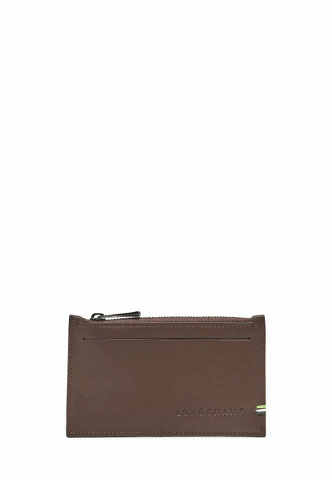 Porte cartes Longchamp Longchamp sur seine 3613hcx 002 MOKA