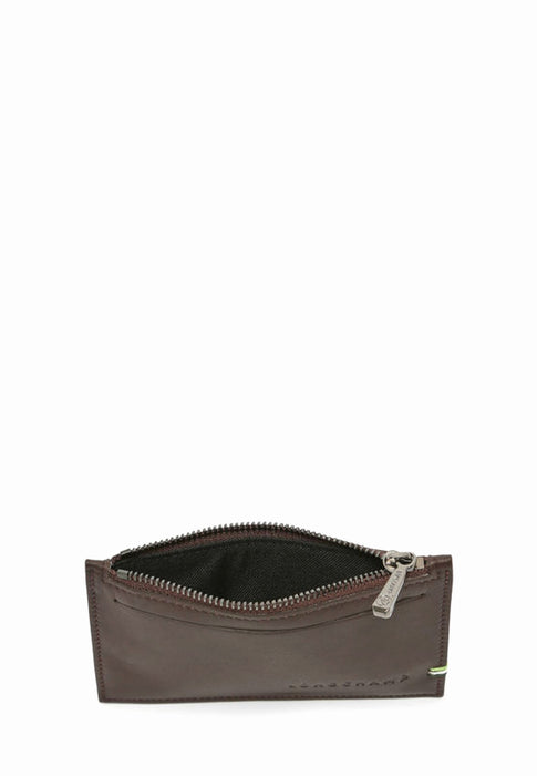 Porte cartes Longchamp Longchamp sur seine 3613hcx 002 MOKA