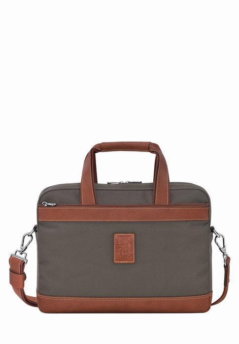 Porte documents Longchamp Boxford 1486080 042 BRUN