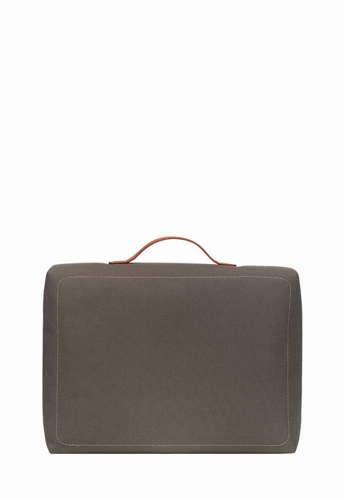 Porte documents Longchamp Boxford 2182080 042 BRUN