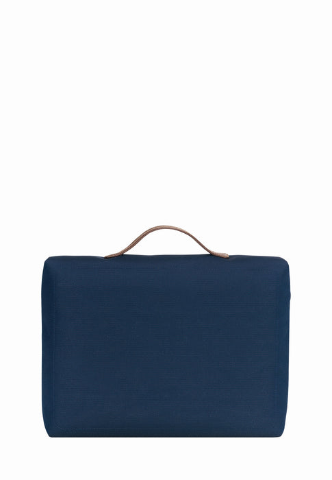 Porte documents Longchamp Boxford 2182080 127 BLEU