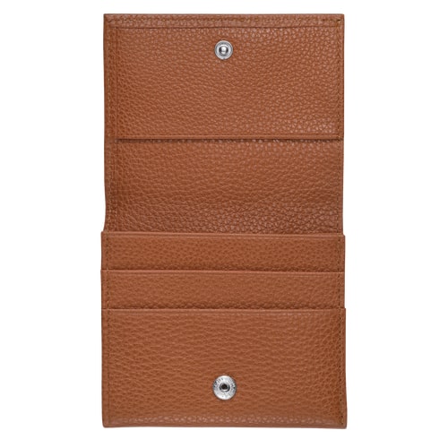 Petite maroquinerie Longchamp Le foulonne F72 caramel F72 CARAMEL