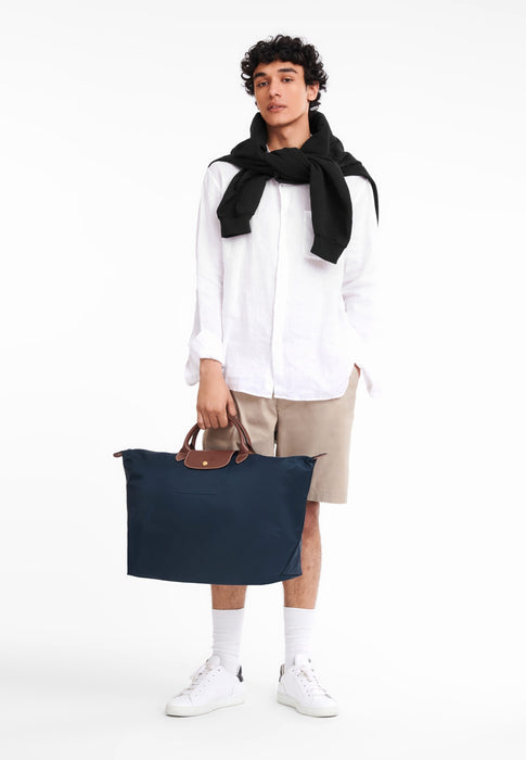 Sac Longchamp Le pliage original P68 marine P68 MARINE