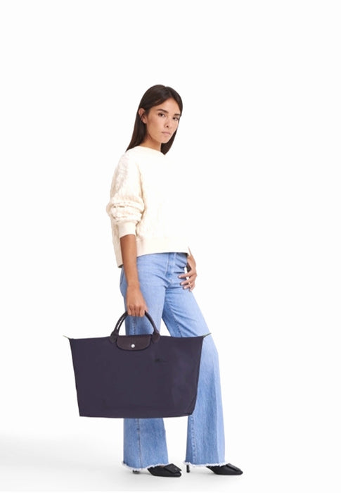 Sac 24/48h Longchamp Le pliage green 1624919 645 MYRTILLE