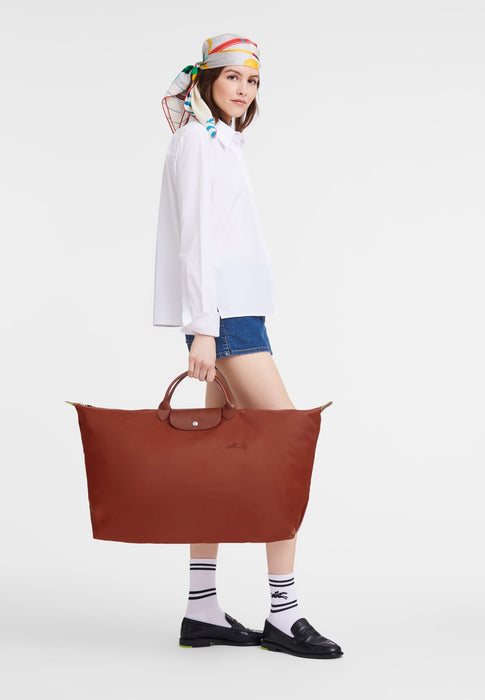 Sac Longchamp Le pliage green 404 chataigne 404 CHATAIGNE