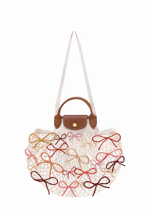 Sac Longchamp Le pliage filet 037 ecru 037 ECRU